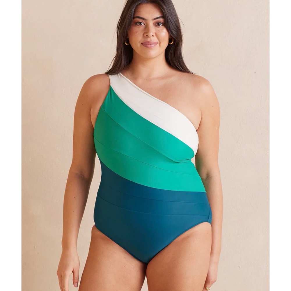 Summersalt The Sidestroke One Piece Swim Bathing Suit Vacation Resort NWT Sz 24